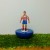 Subbuteo Andrew Table Soccer Atletico Madrid Champions Cup Finalist 1973-74 on classic Hasbro bases
